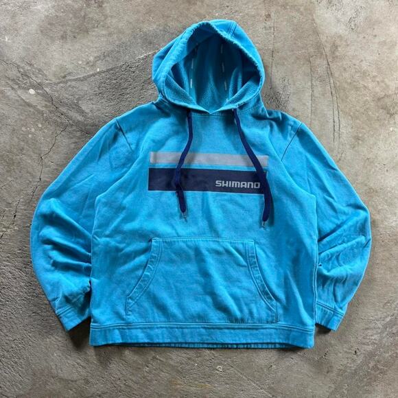 Blue Shimano Hoodie - Picture 1 of 8